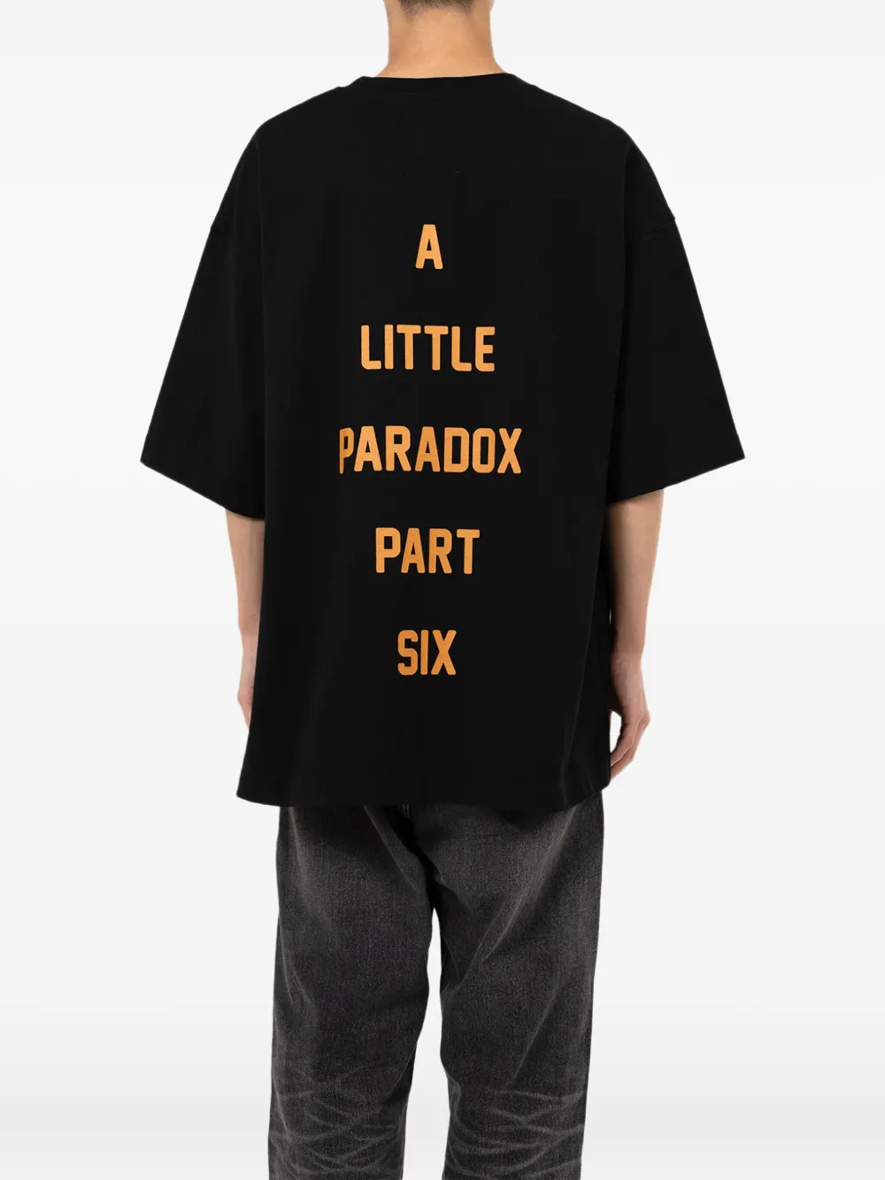 Maison MIHARA YASUHIRO Leon T-shirt met eendenprint Zwart