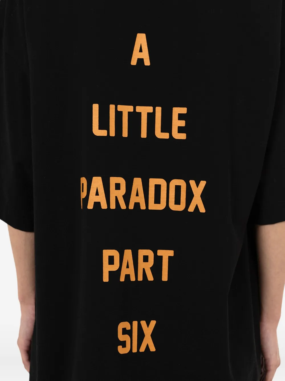 Maison MIHARA YASUHIRO Leon T-shirt met eendenprint Zwart