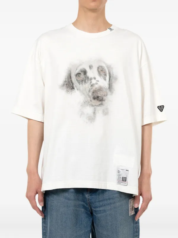 Maison MIHARA YASUHIRO ドッグプリント Tシャツ | ホワイト | FARFETCH JP