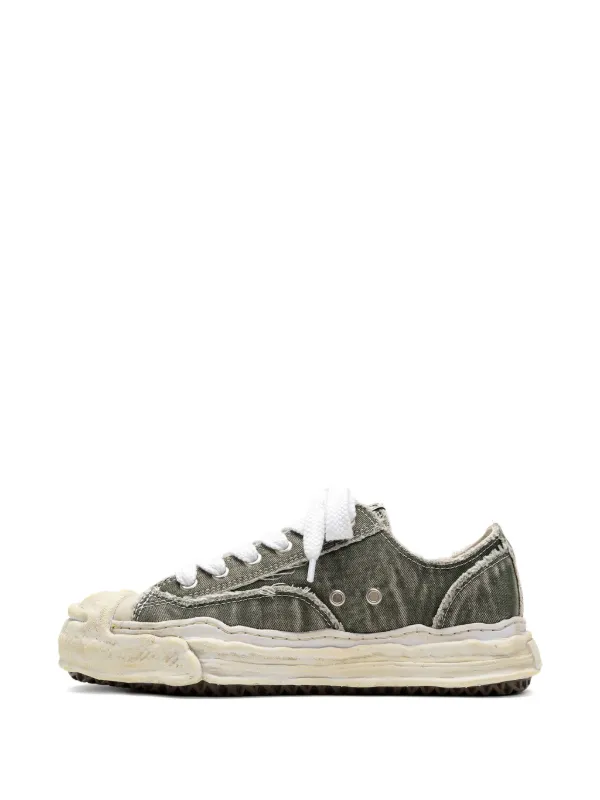 Maison MIHARA YASUHIRO Hank Denim low-top Sneakers | Grey