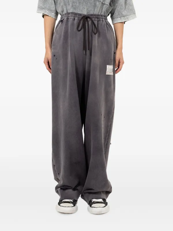 ピョンヤン メトロ Maison MIHARA YASUHIRO Sun Faded Drawstring Track Pants