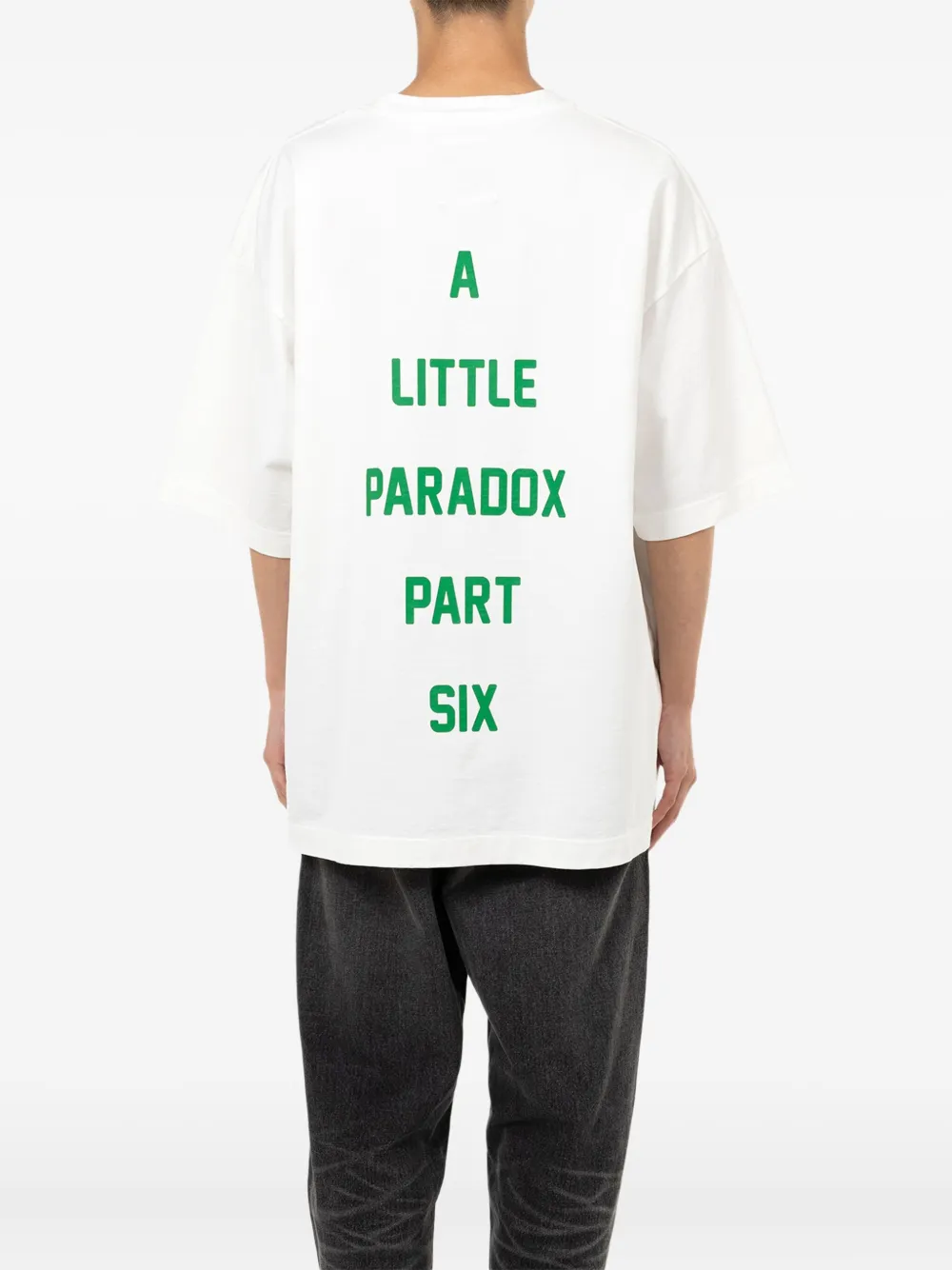 Maison MIHARA YASUHIRO Leon T-shirt met eendenprint Wit