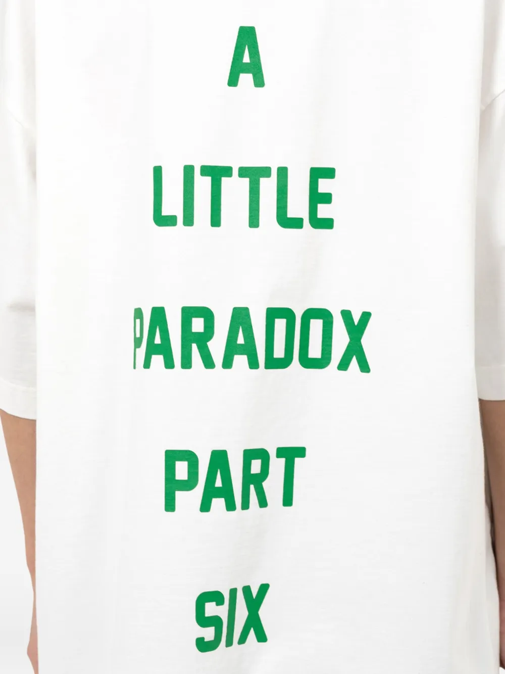Maison MIHARA YASUHIRO Leon T-shirt met eendenprint Wit