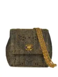 CHANEL Pre-Owned 1995 patterned-jacquard mini bag - Green