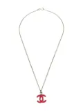 CHANEL Pre-Owned 2004 CC-pendant necklace - Gold