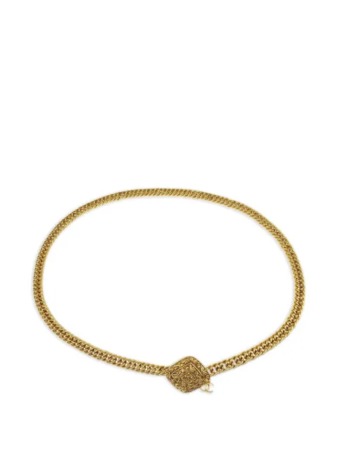 CHANEL Pre-Owned 1990-2000s embellished chain belt