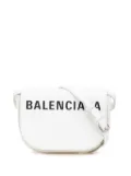 Balenciaga Pre-Owned 2015-2024 XS Grained Calfskin Logo Ville Day crossbody bag - White
