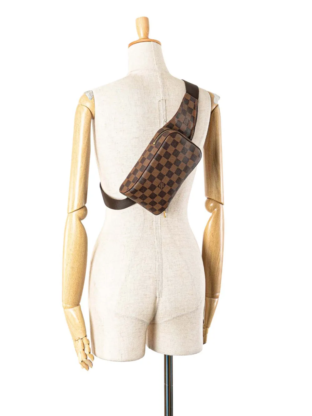 Louis Vuitton Pre-Owned 2008 Damier Ebene Geronimos crossbody bag | Pre-Owned | Image 2