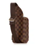 Louis Vuitton Pre-Owned 2008 Damier Ebene Geronimos crossbody bag - Brown
