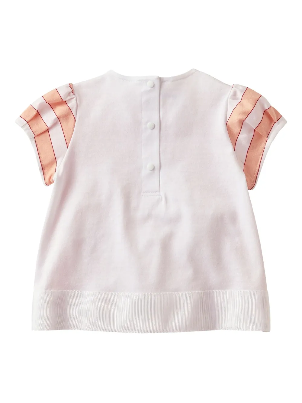 familiar Gestreepte top met applicatie Roze