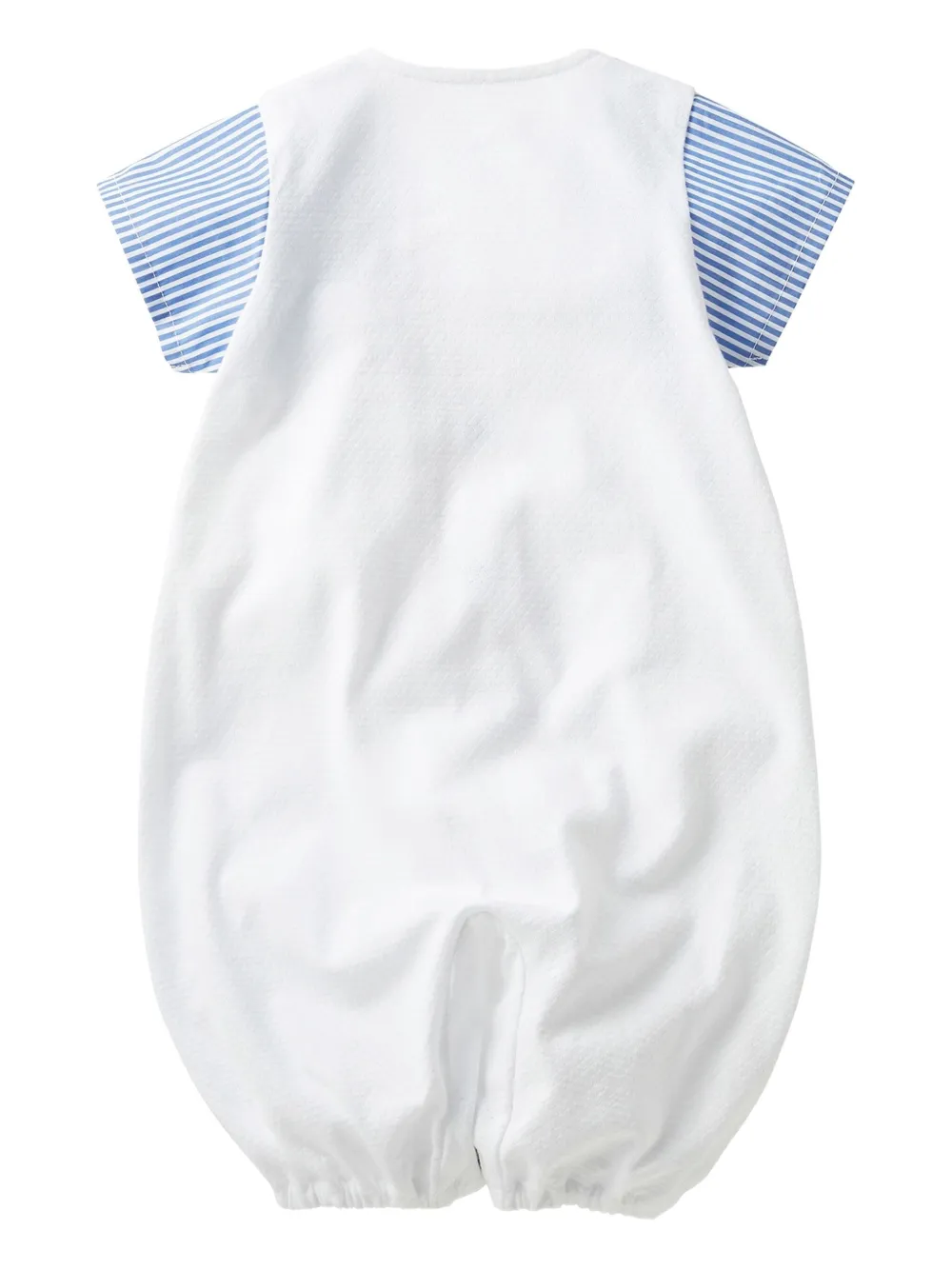 familiar striped-detail romper | Rompers | Image 2