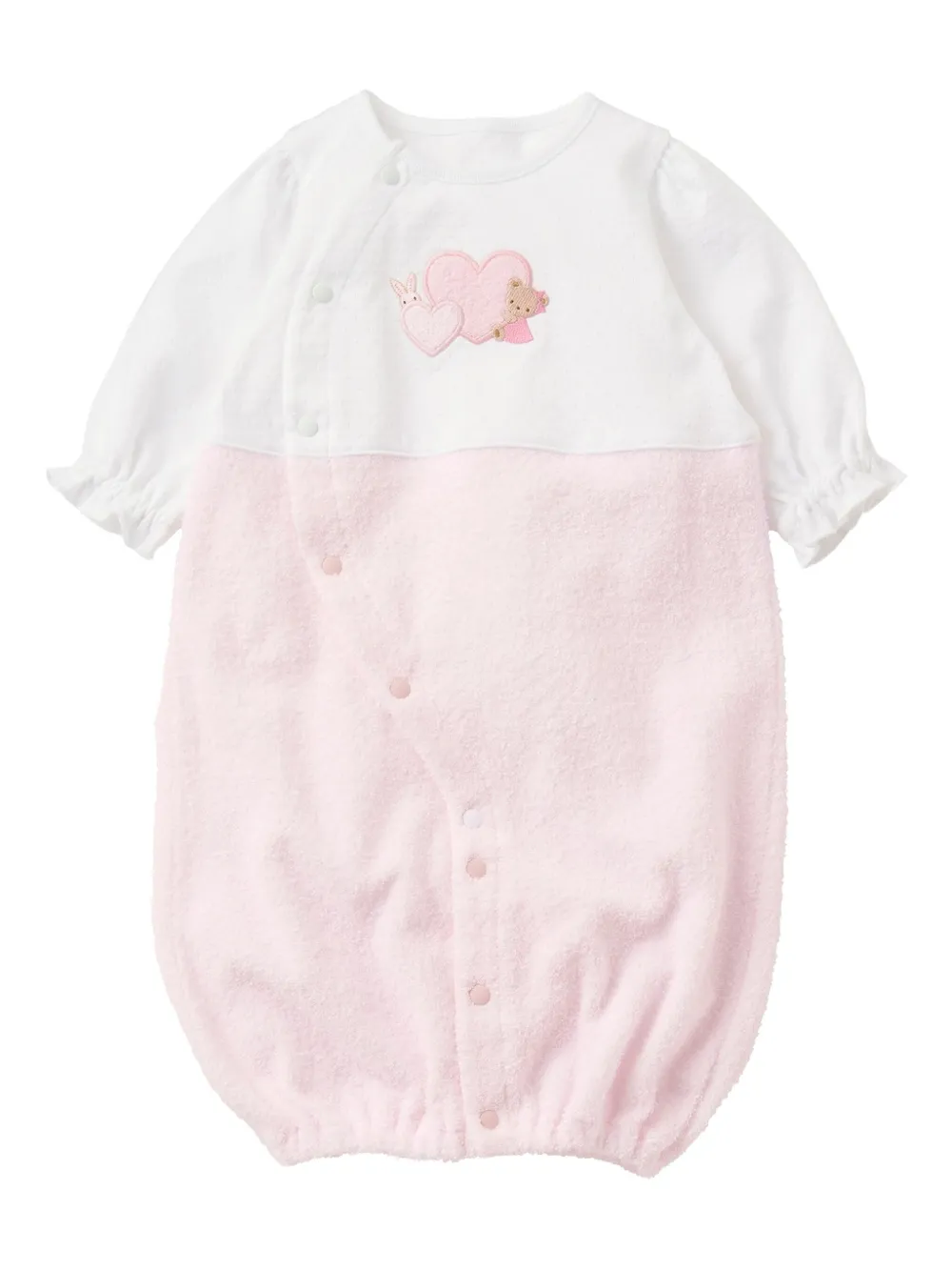 Familiar Tweekleurige pyjama Roze