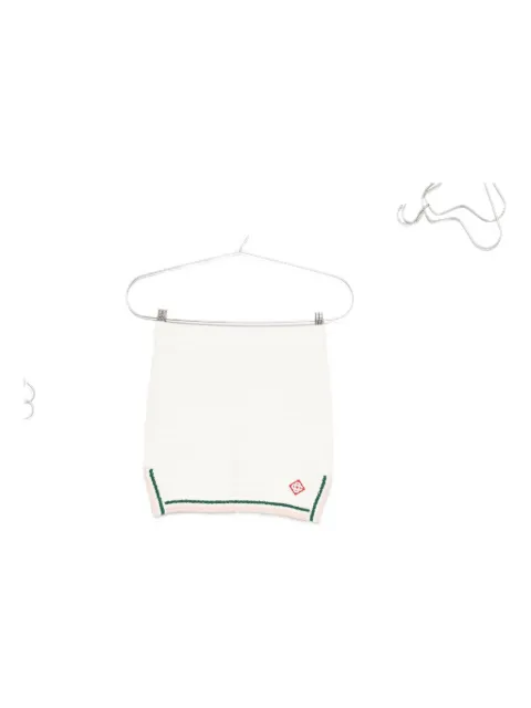 Casablanca falda con ribete de rayas