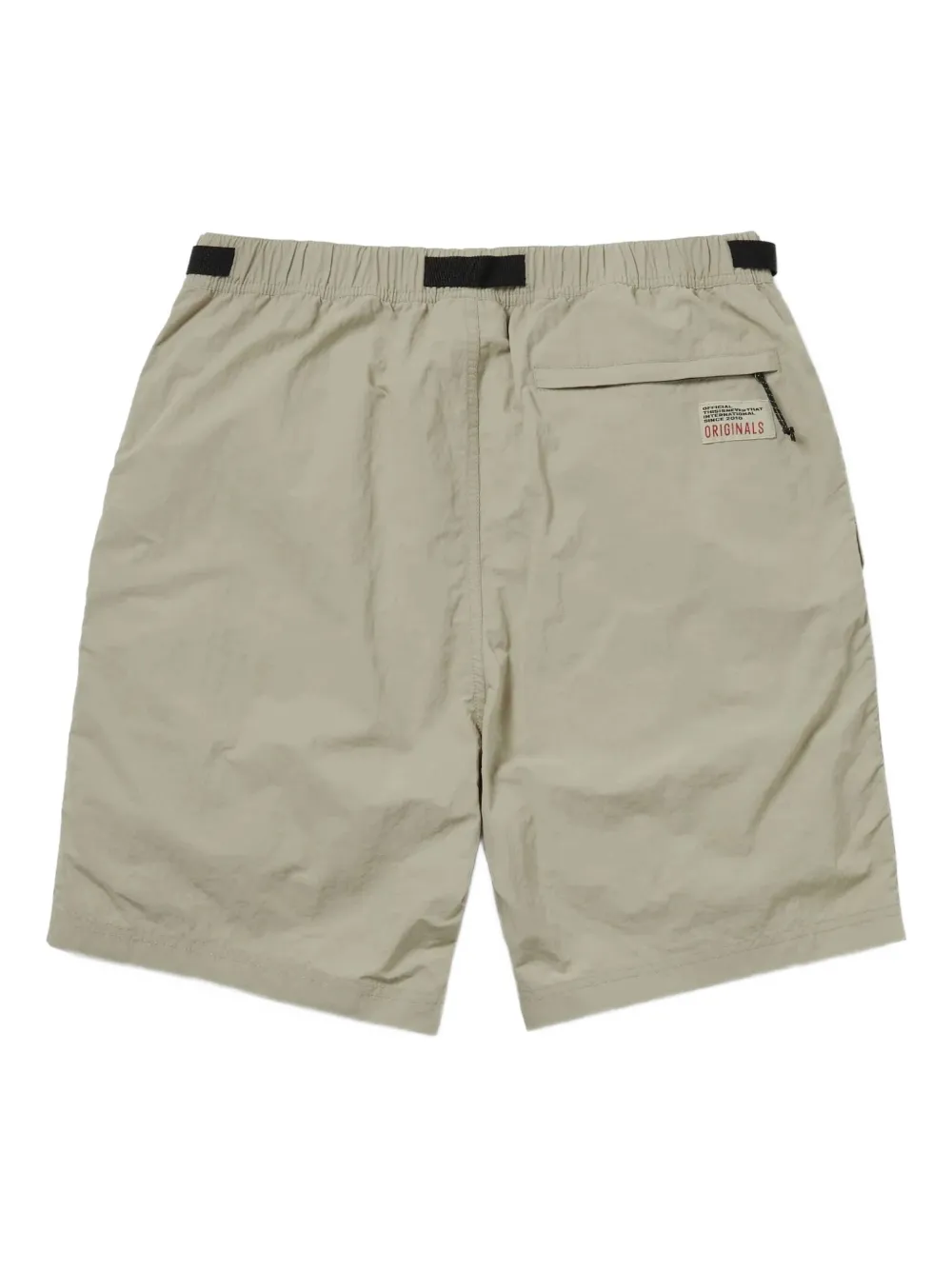 This Is Never That Shorts met mesh zak en ceintuur Groen