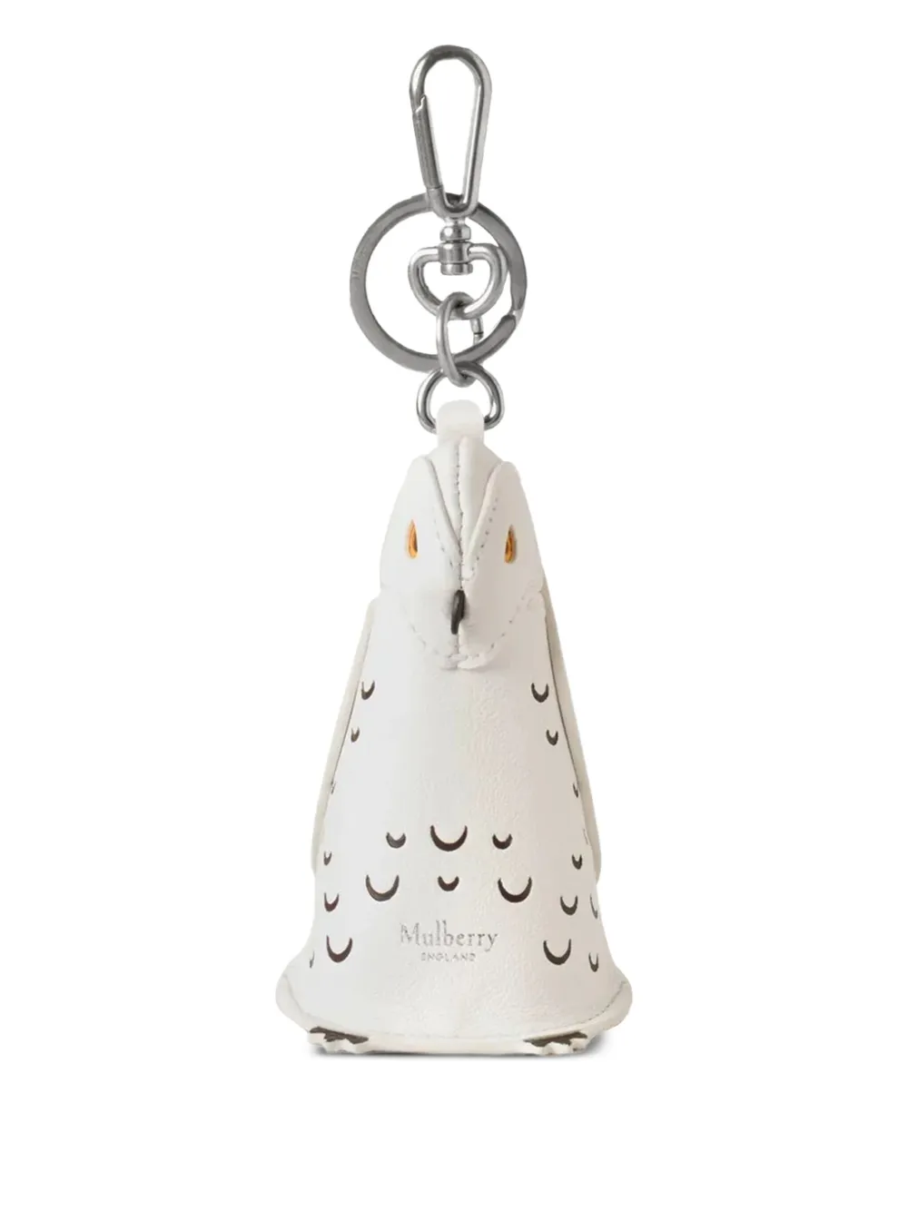 owl leather keyring