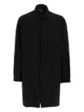 Yohji Yamamoto long-sleeve button-down collar shirt - Black