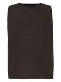 Sofie D'hoore sleeveless side-split top - Brown