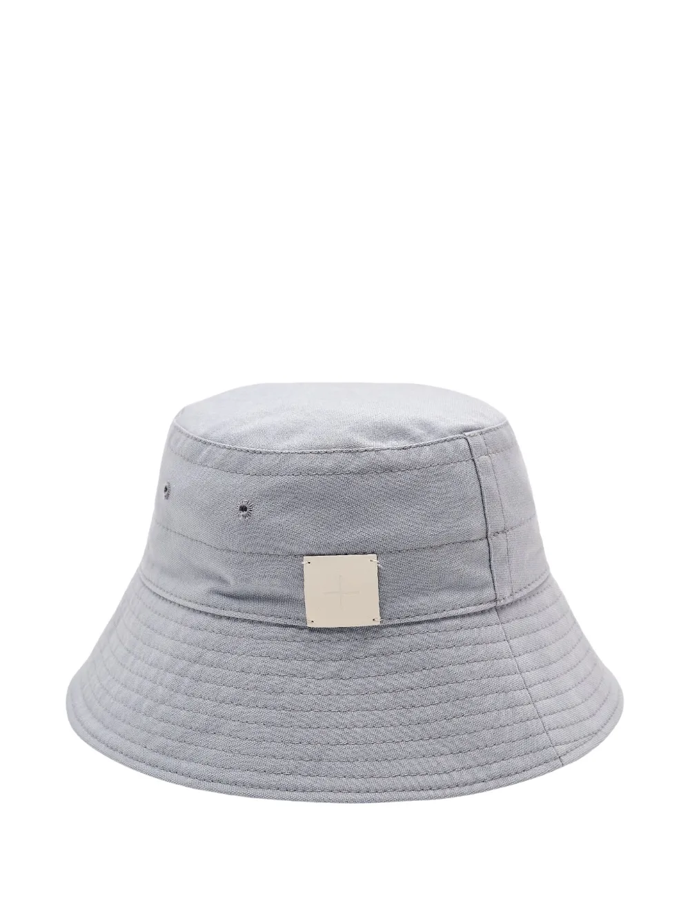 Jil Sander cotton bucket hat Grijs