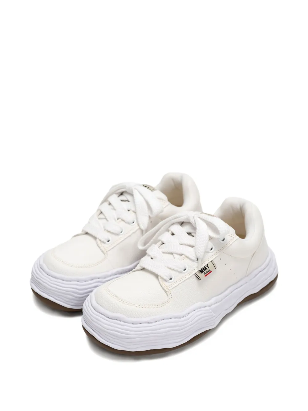 Miharayasuhiro Canvas Sneakers In White