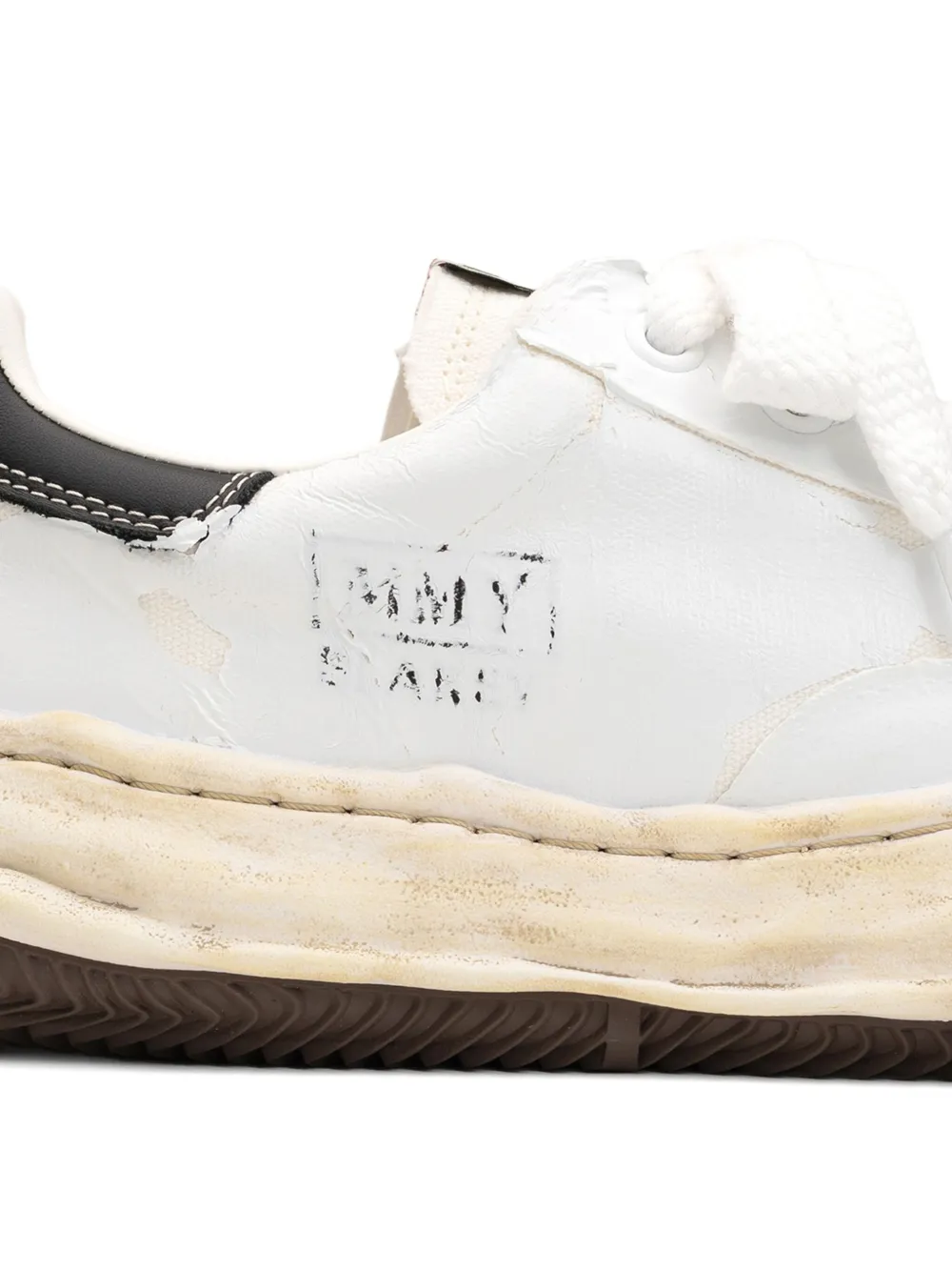 Maison MIHARA YASUHIRO Canvas sneakers Wit