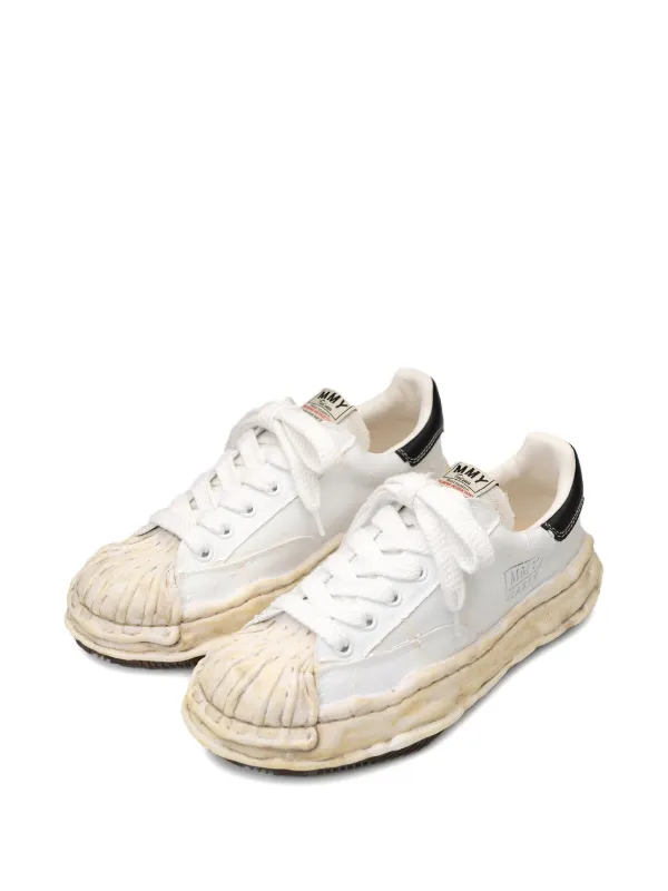 Maison MIHARA YASUHIRO キャンバス スニーカー | ホワイト | FARFETCH JP