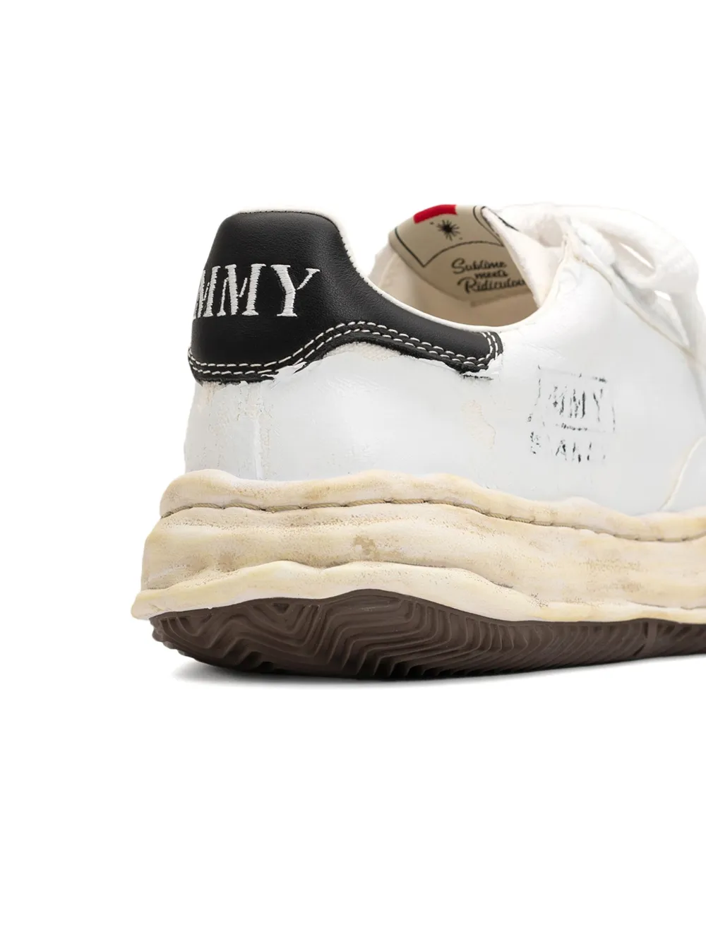 Maison MIHARA YASUHIRO Canvas sneakers Wit