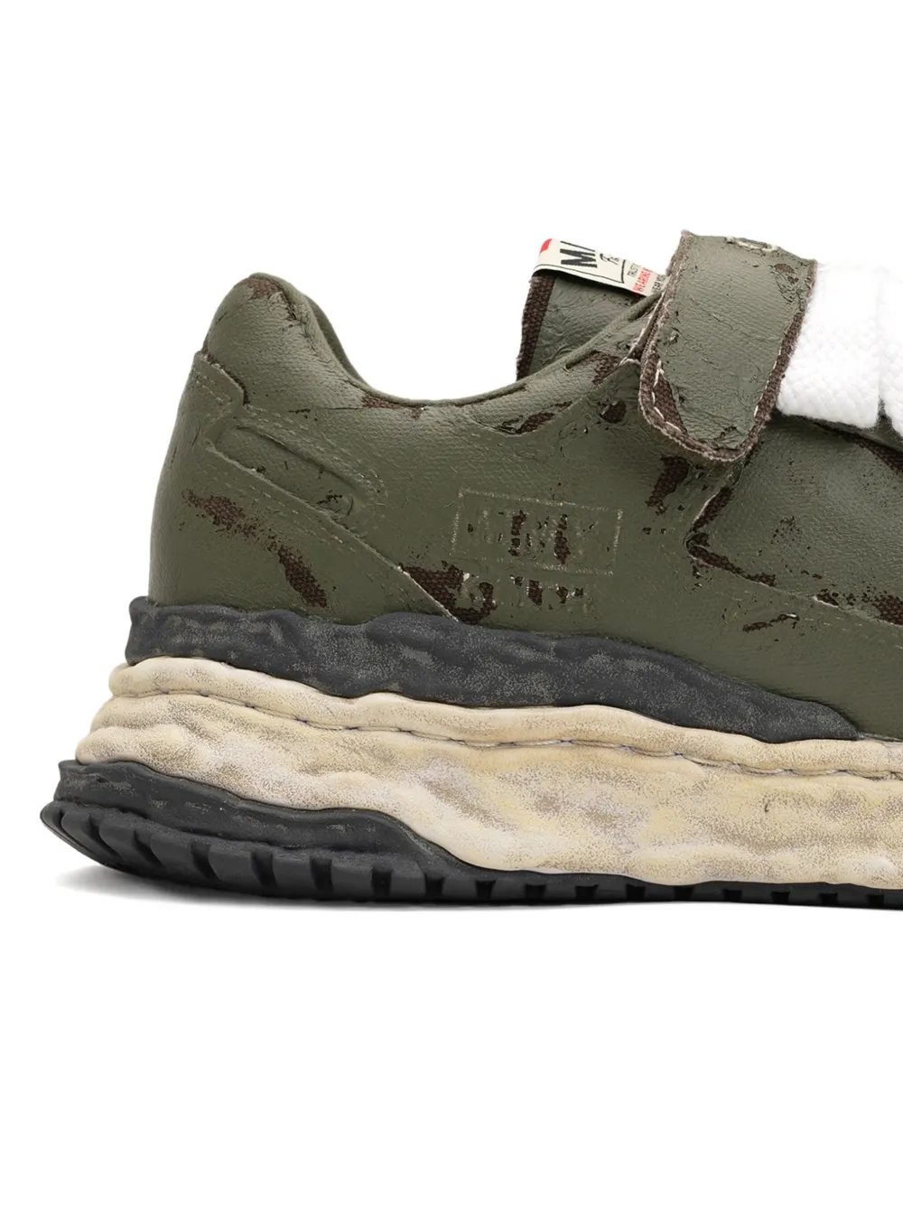 Maison MIHARA YASUHIRO Keith low-top sneakers Groen