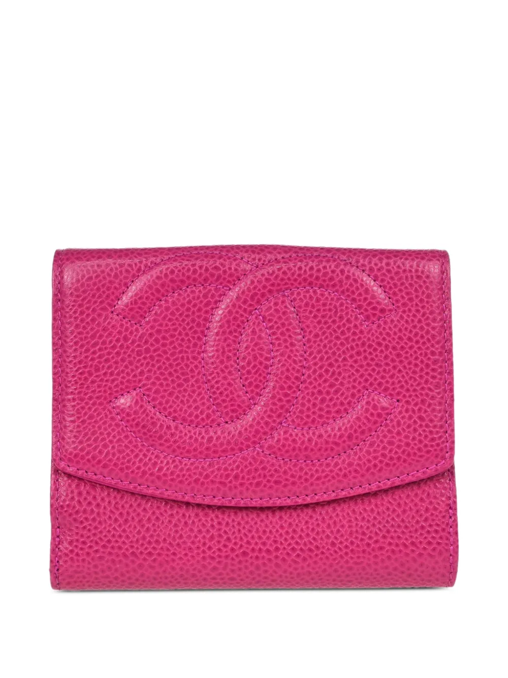 CHANEL Pre-Owned 1995 レザー 財布 - ピンク CHANEL Pre-Owned 1995 レザー 財布 - ピンク