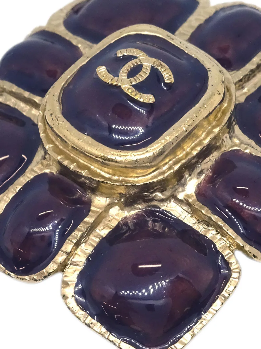 CHANEL Pre-Owned 2008 CC brooch | Image 2