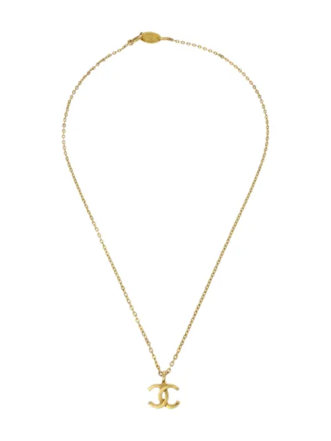 CHANEL Pre-Owned CC halsband från 1982