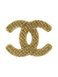 CHANEL Pre-Owned 1990-2000s CC brooch - Gold