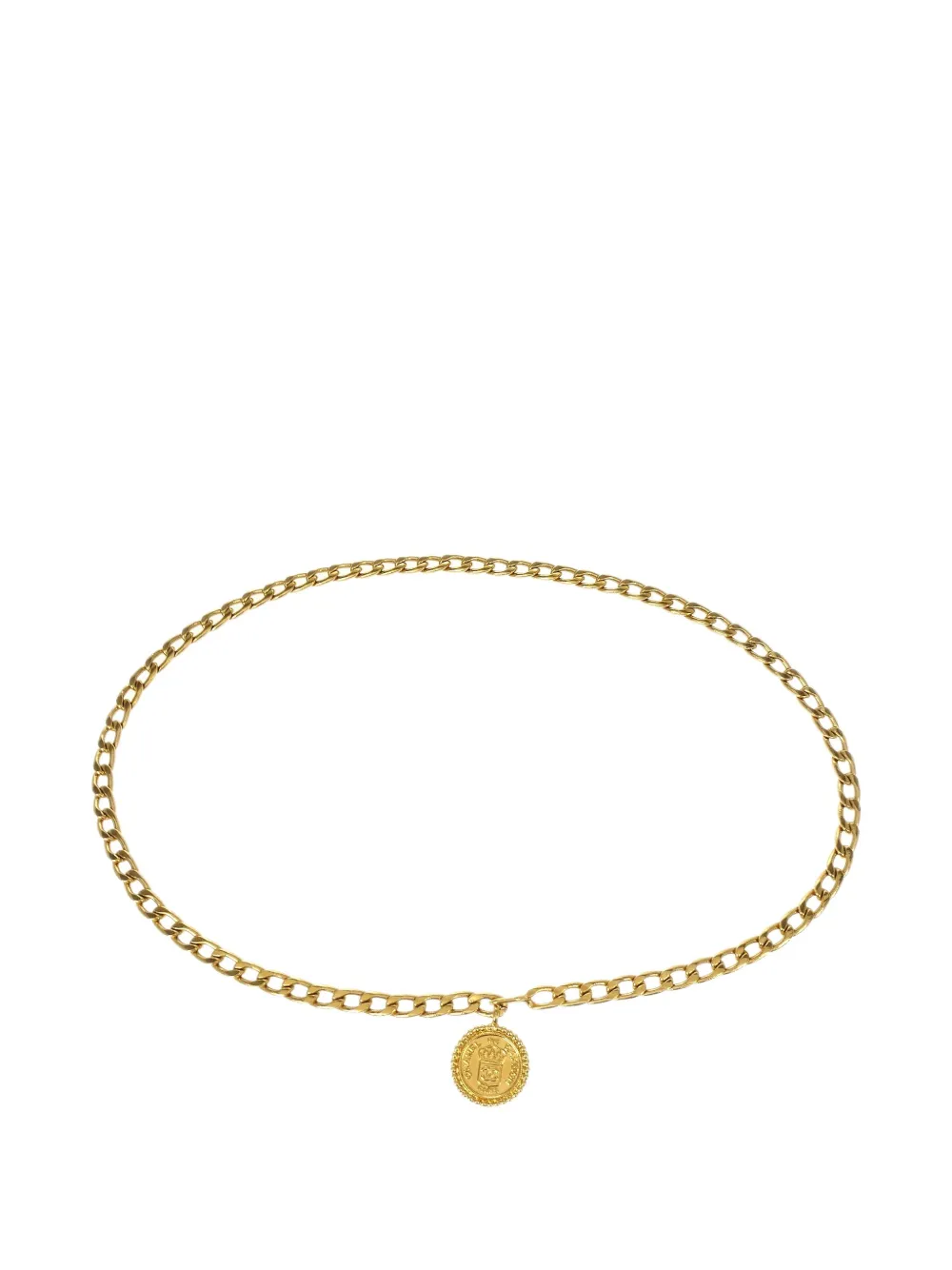 1990-2000s chain medallion belt