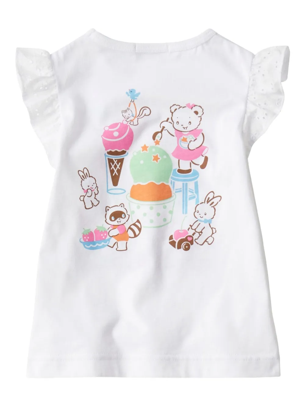 familiar ruffled-sleeves T-shirt | Girls T-Shirts | Image 2