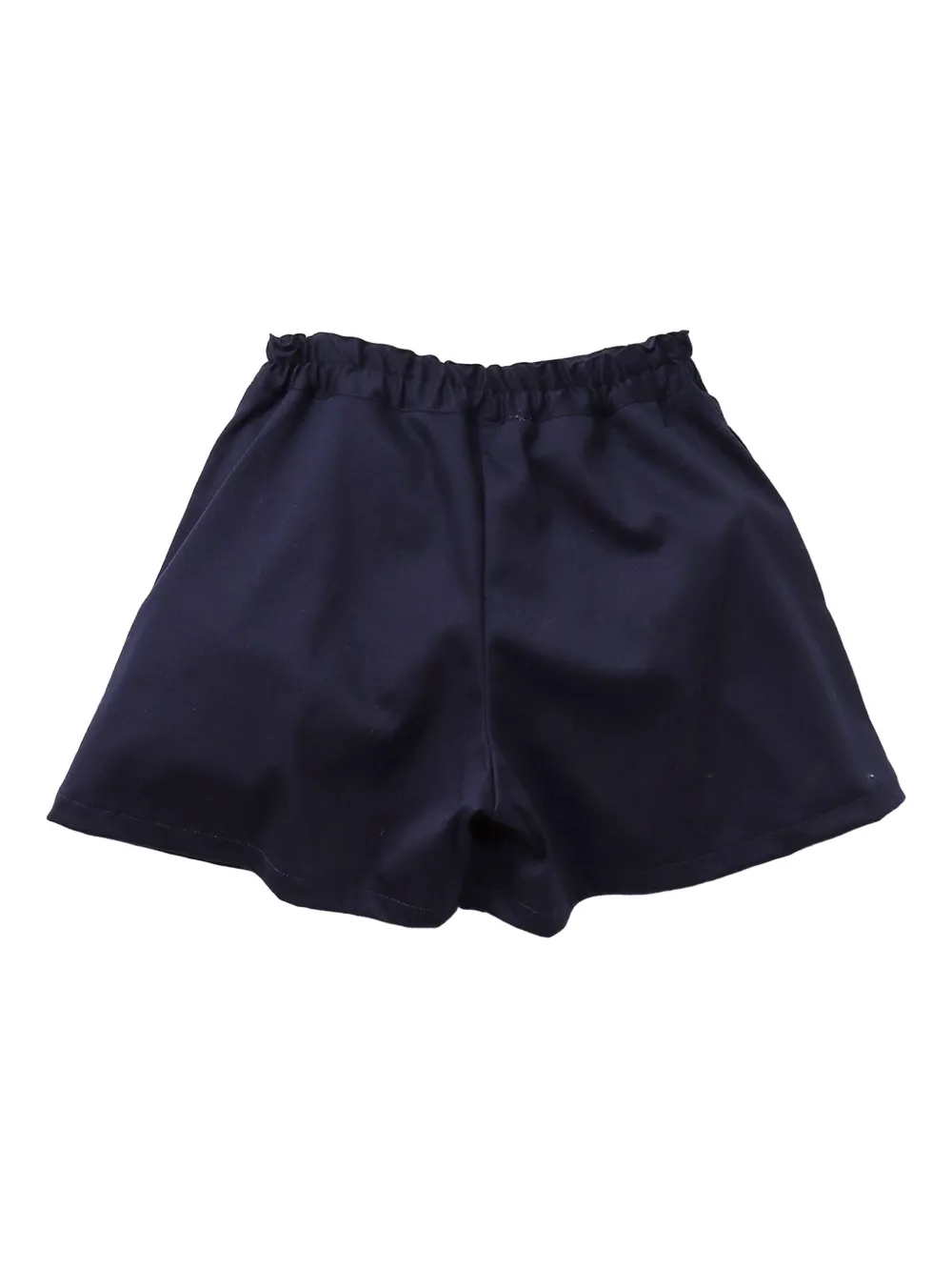 familiar pleated-details elasticated-waist shorts | Girls Casual Shorts | Image 2