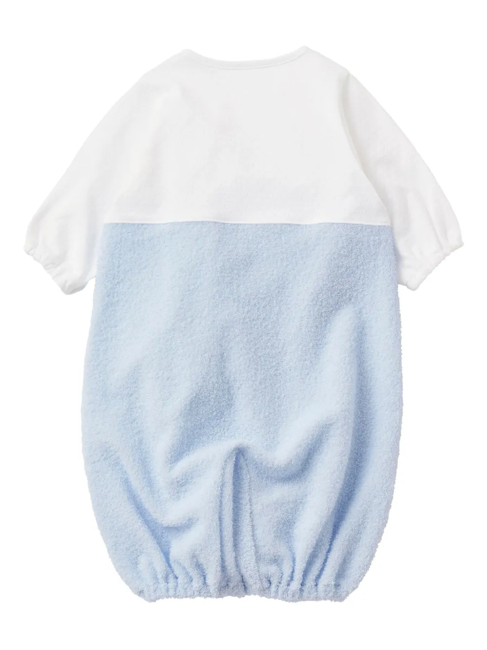 familiar teddy bear-embroidered cotton romper | Rompers | Image 2