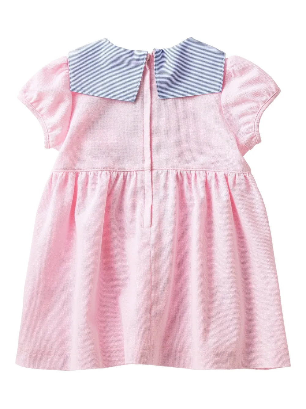 familiar sailor-collar embroidered dress | Girls Casual Dresses | Image 2