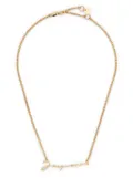 Jacquemus logo-lettering necklace - Gold