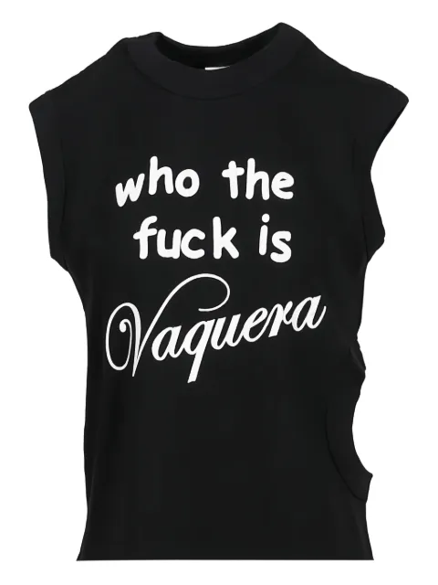 Vaquera cut-out tank top