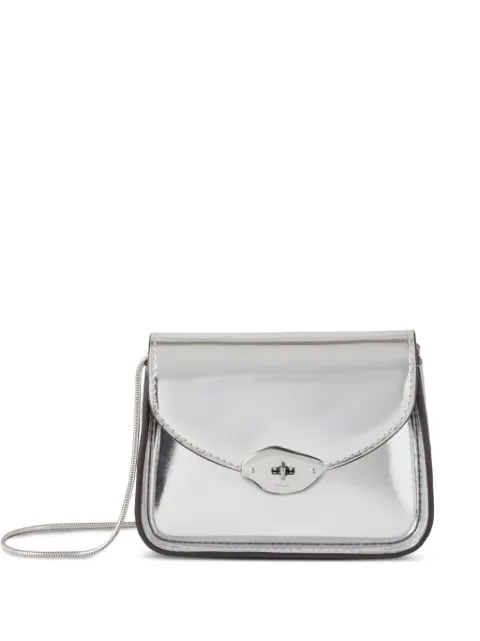 Mulberry mini Lana metallic flap cross body bag