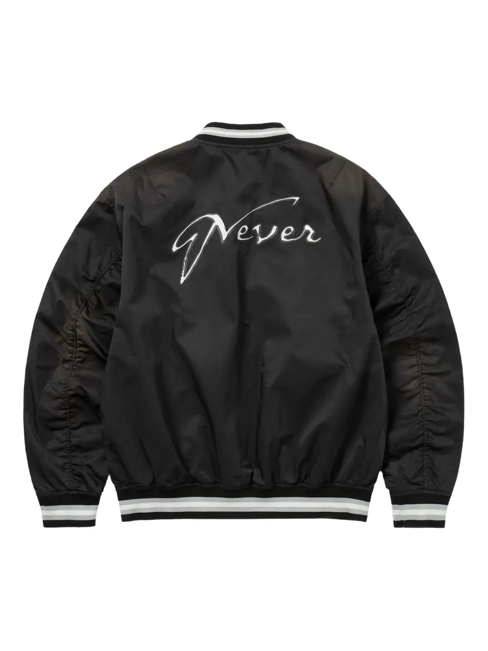 This Is Never That embroidered ribbed-trim bomber jacket | Bomber Jackets | Image 2