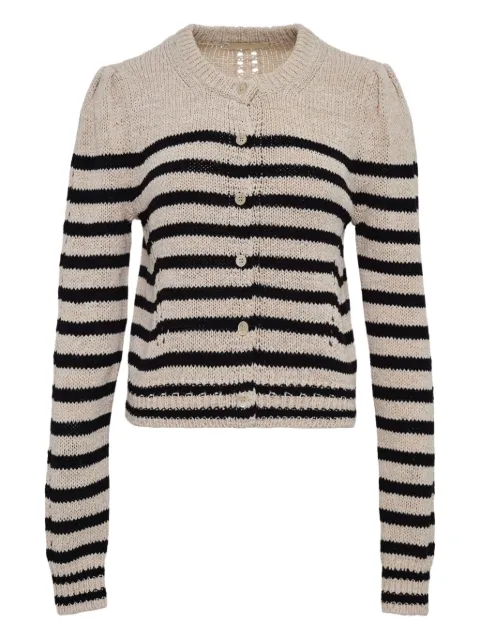 Ulla Johnson striped long-sleeve cardigan