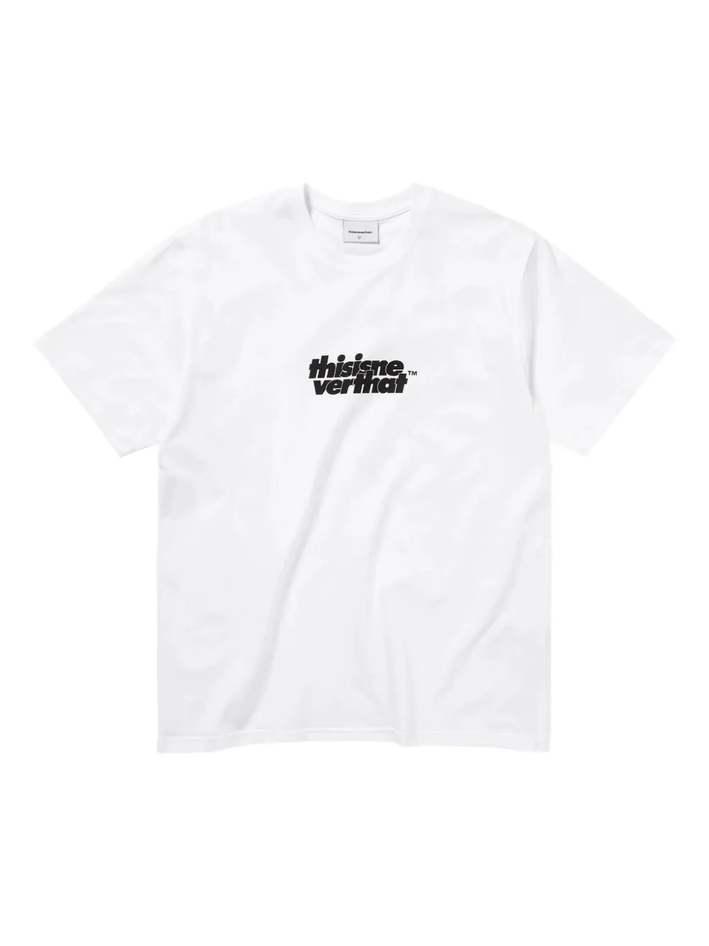 This Is Never That Logo-print T-shirt In White