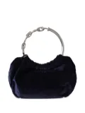 Mulberry Pimlico chain-handle velvet clutch bag - Blue