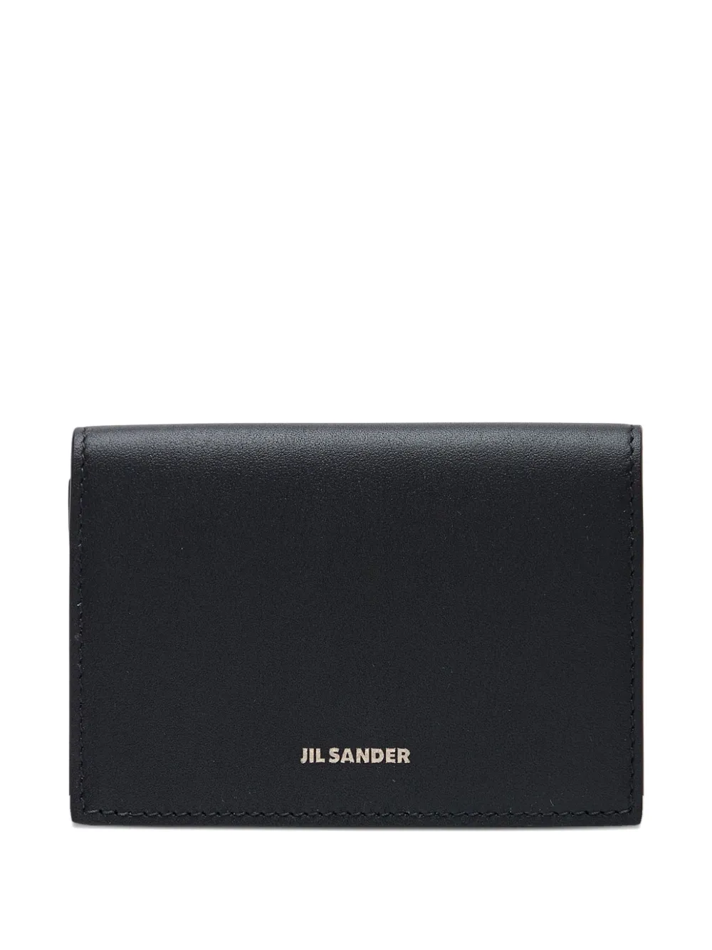 Jil Sander leather wallet Zwart