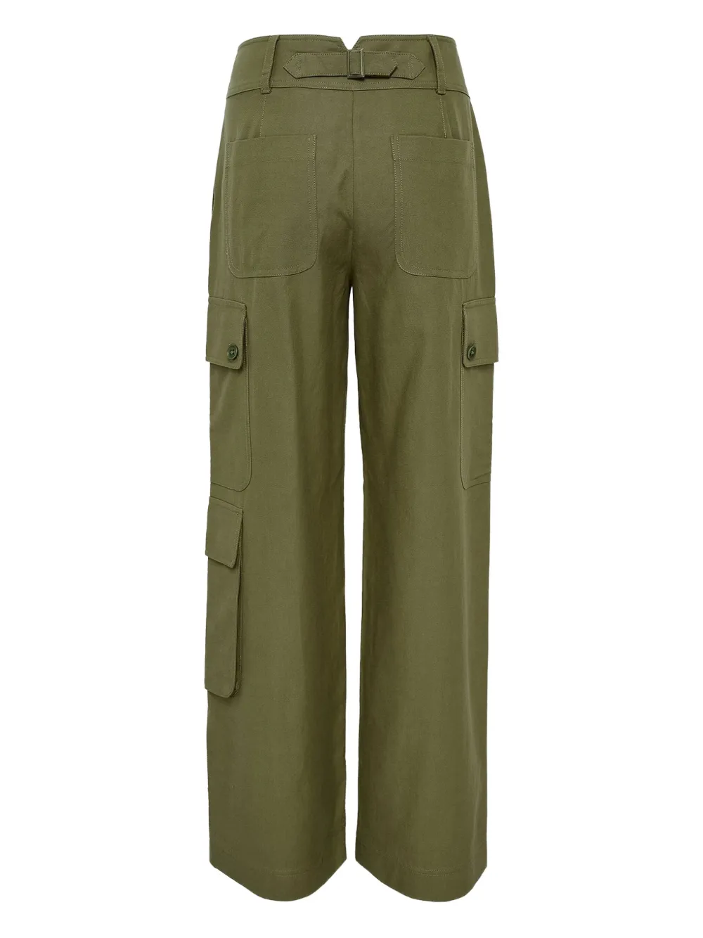 Ulla Johnson Cargo-pockets Trousers In Green