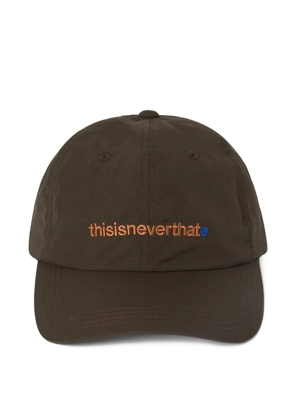 logo-embroidered baseball cap