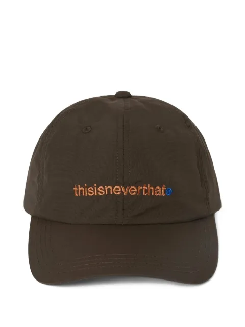 This Is Never That logo-embroidered baseball cap