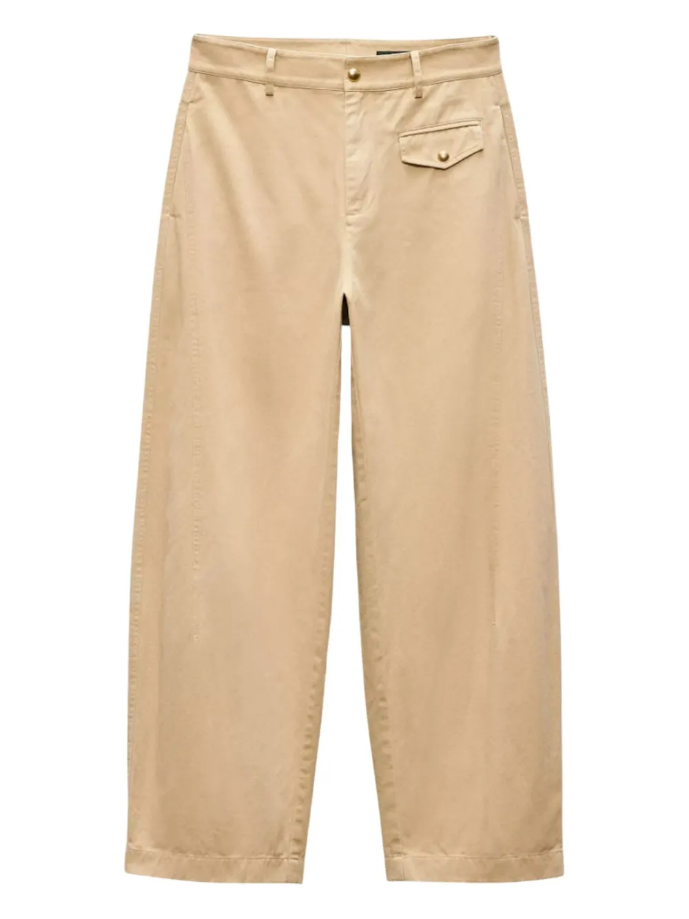 pocket-detail trousers