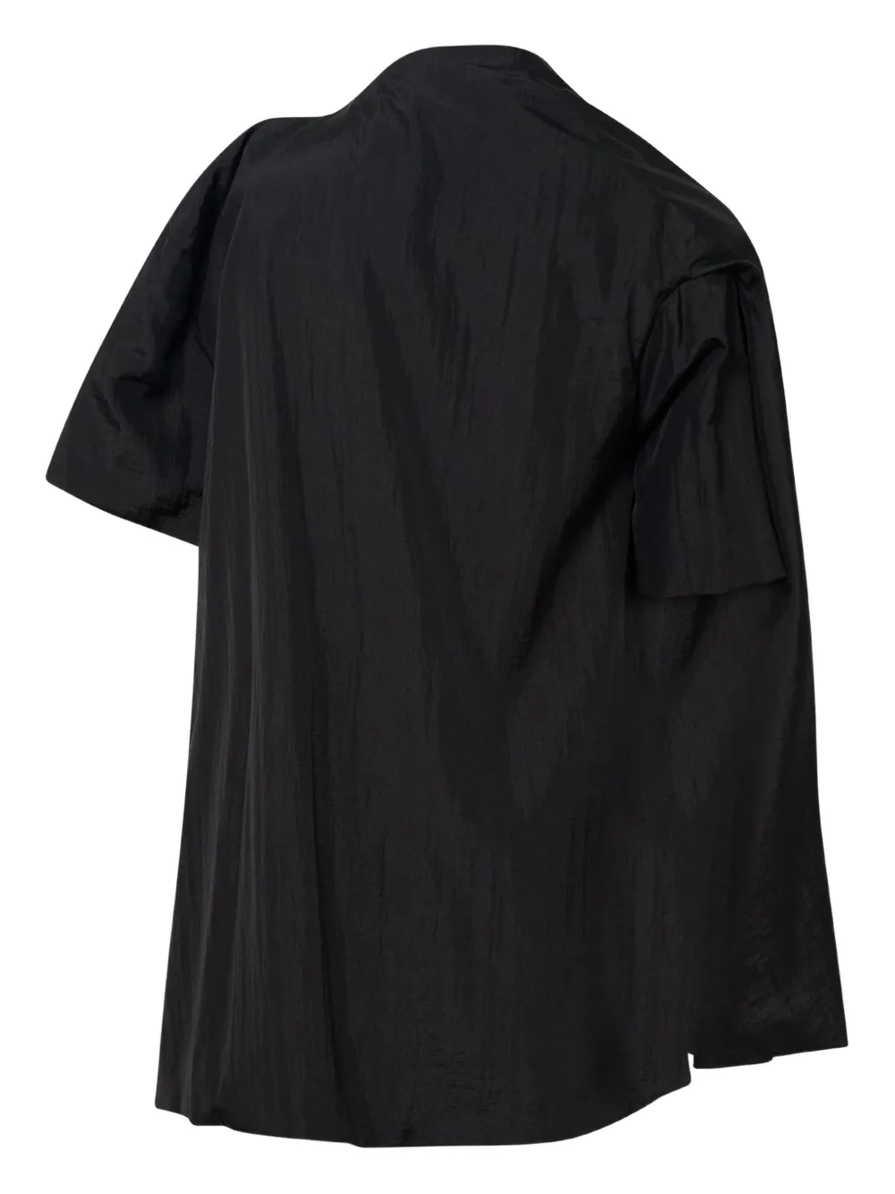 pushBUTTON draped short-sleeve top | Blouses | Image 2