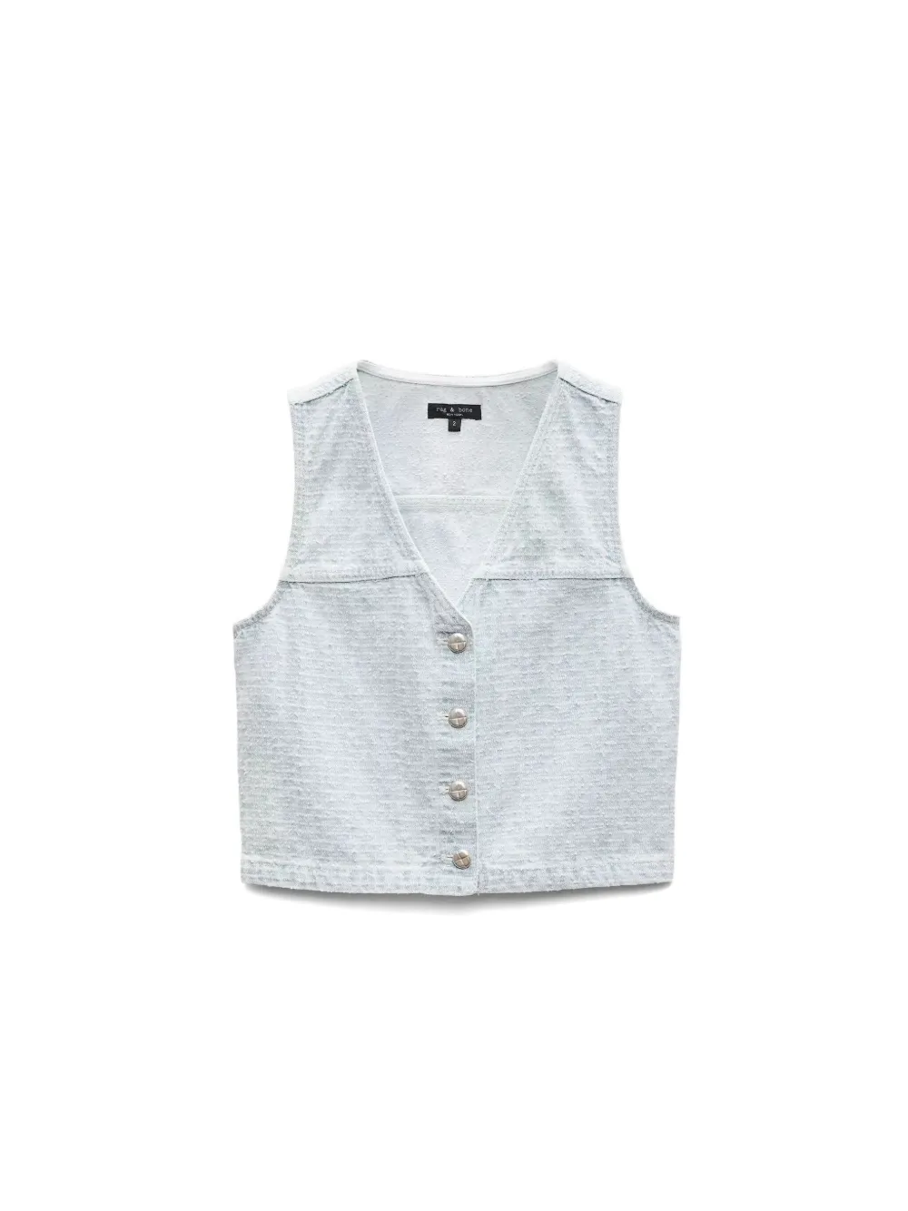 rag & bone Juliana denim vest | Vests & Tank Tops | Image 2